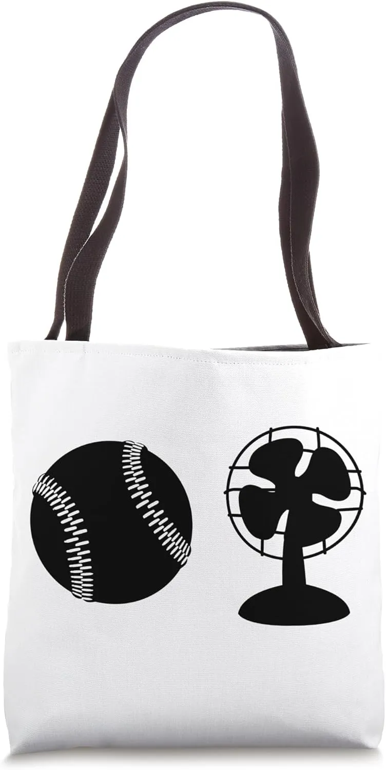 I'm A Big Fan Of Baseball Sports Fan Desk Fan Ceiling Fan Tote Bag