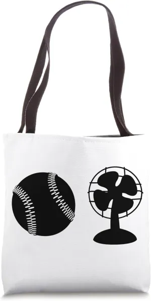 I'm A Big Fan Of Baseball Sports Fan Desk Fan Ceiling Fan Tote Bag