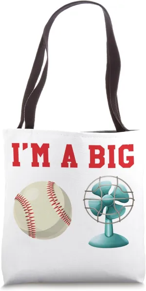 I'm A Big Fan Of Baseball Sports Fan Desk Fan Ceiling Fan Tote Bag