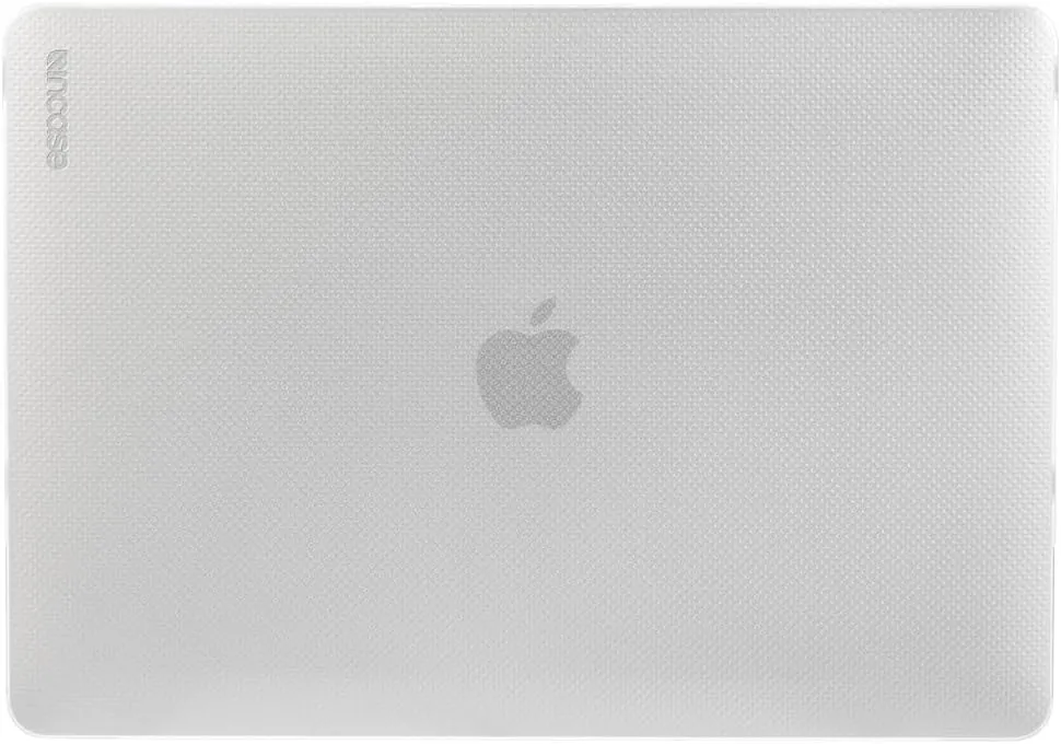 Incase Dots Hardshell with Makrolon® - MacBook Pro 13 inch Case - 2022, 2020, M2, M1 - MacBook Case, Laptop Cover, Protective Hard Shell, Scratch Resistant (Clear)
