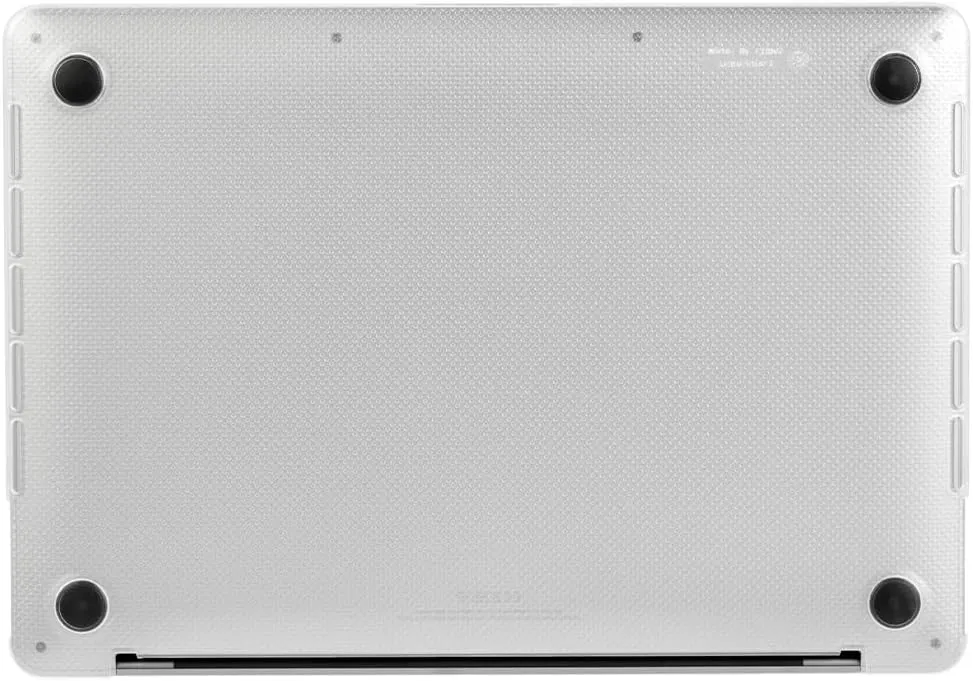 Incase Dots Hardshell with Makrolon® - MacBook Pro 13 inch Case - 2022, 2020, M2, M1 - MacBook Case, Laptop Cover, Protective Hard Shell, Scratch Resistant (Clear)