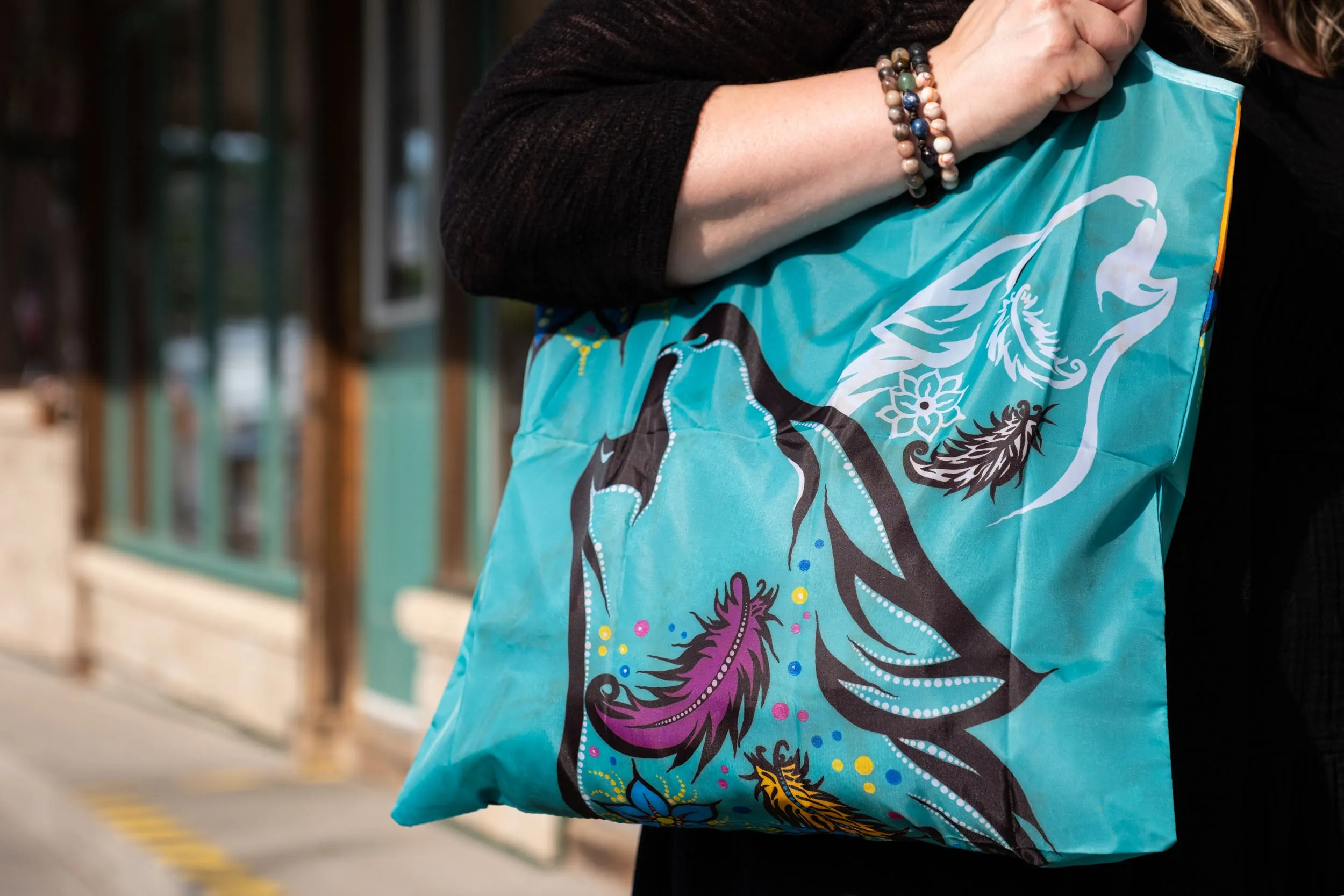Indigenous Design Shopping Bags