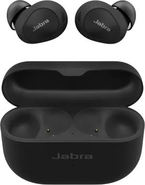 Jabra Elite 10 True Wireless Bluetooth Earbuds – Advanced Active Noise Cancelling with Dolby Atmos Surround Sound, All-Day Comfort, Multipoint, Crystal-Clear Calls – Gloss Black