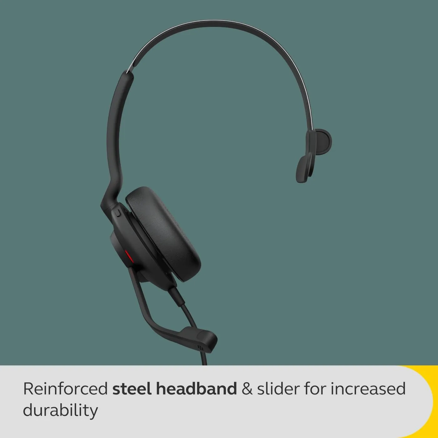 Jabra Evolve2 30 SE Wired Noise-Cancelling Mono Headset with 2-Microphone Call Technology and USB-A Cable - MS Teams Certified, Works with All Other Platforms - Black