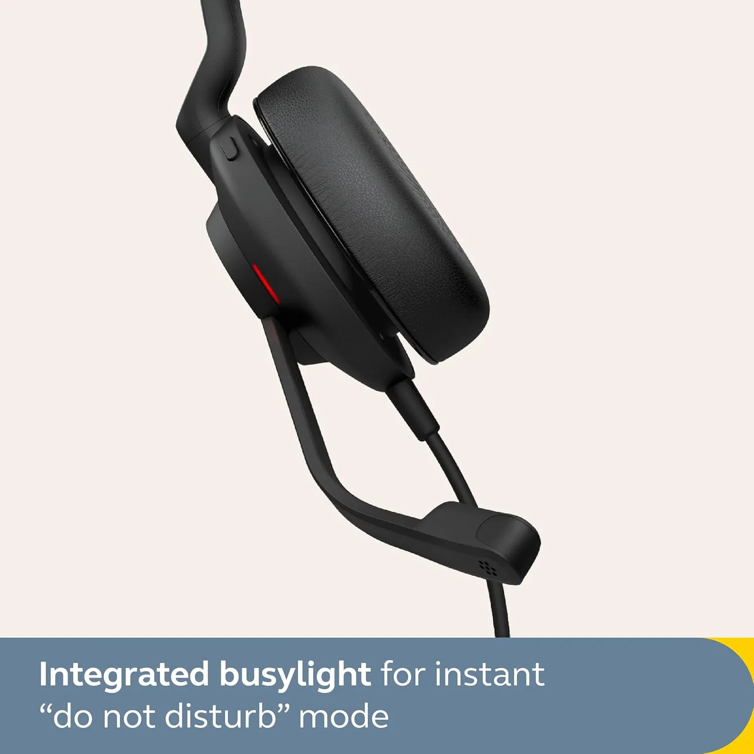 Jabra Evolve2 30 SE Wired Stereo Noise-Cancelling Headset - Features 2-Microphone Call Technology and USB-A Cable - MS Teams Certified, Works with All Other Platforms - Black