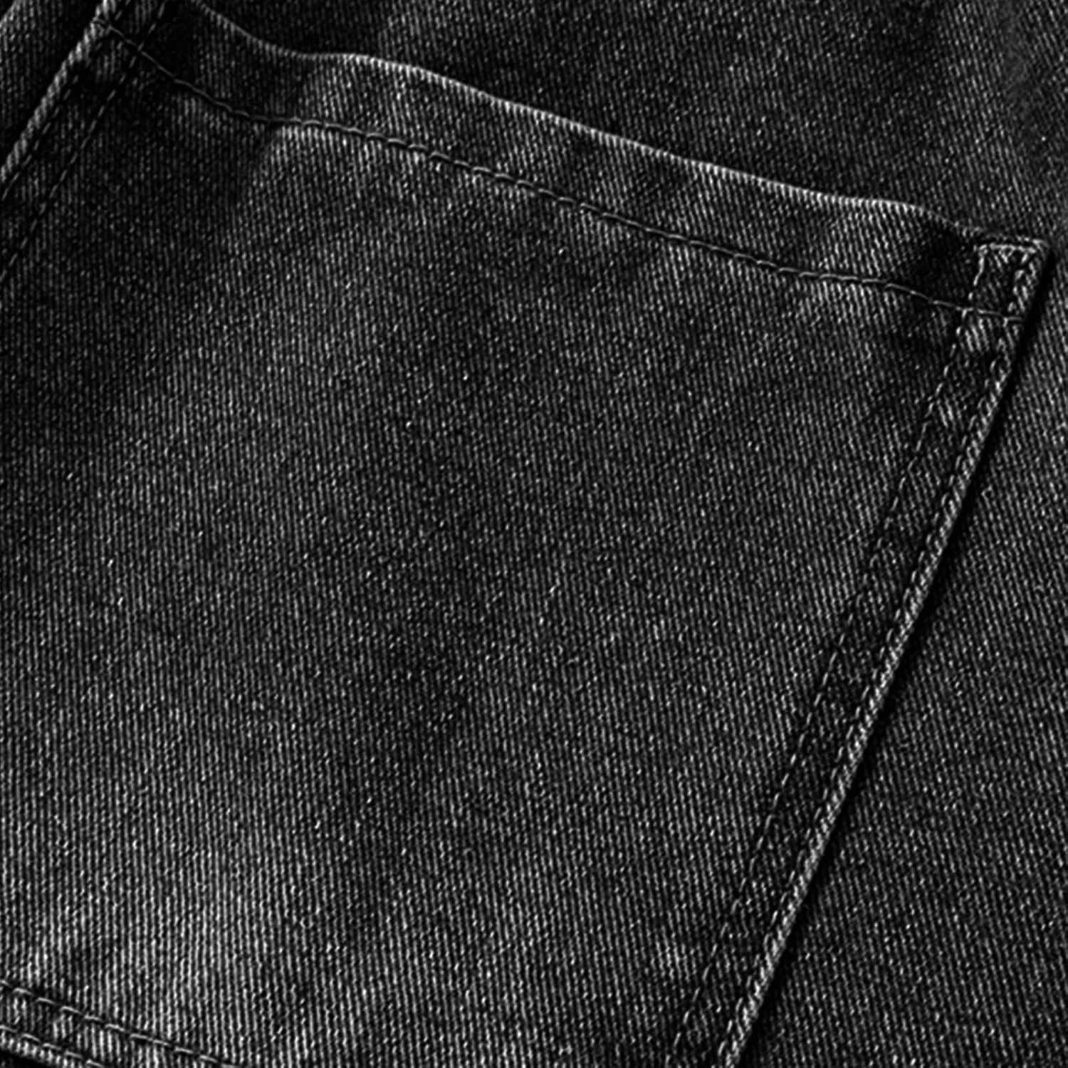 Jean Shorts Men Casual Drawstring Elastic Waist Shorts Wide Leg Plus Size Short Pants Fashion Clothes 2025 Summer