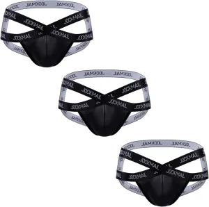 JOCKMAIL Men's Jockstrap Underwear Mesh Breathable Low Rise Mens Jock Strap Quick Dry Comfortable Fit Sports Thongs Jocks
