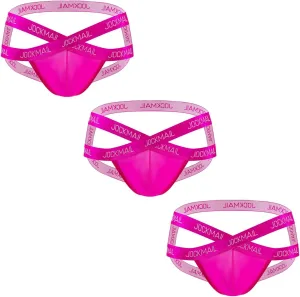 JOCKMAIL Men's Jockstrap Underwear Mesh Breathable Low Rise Mens Jock Strap Quick Dry Comfortable Fit Sports Thongs Jocks