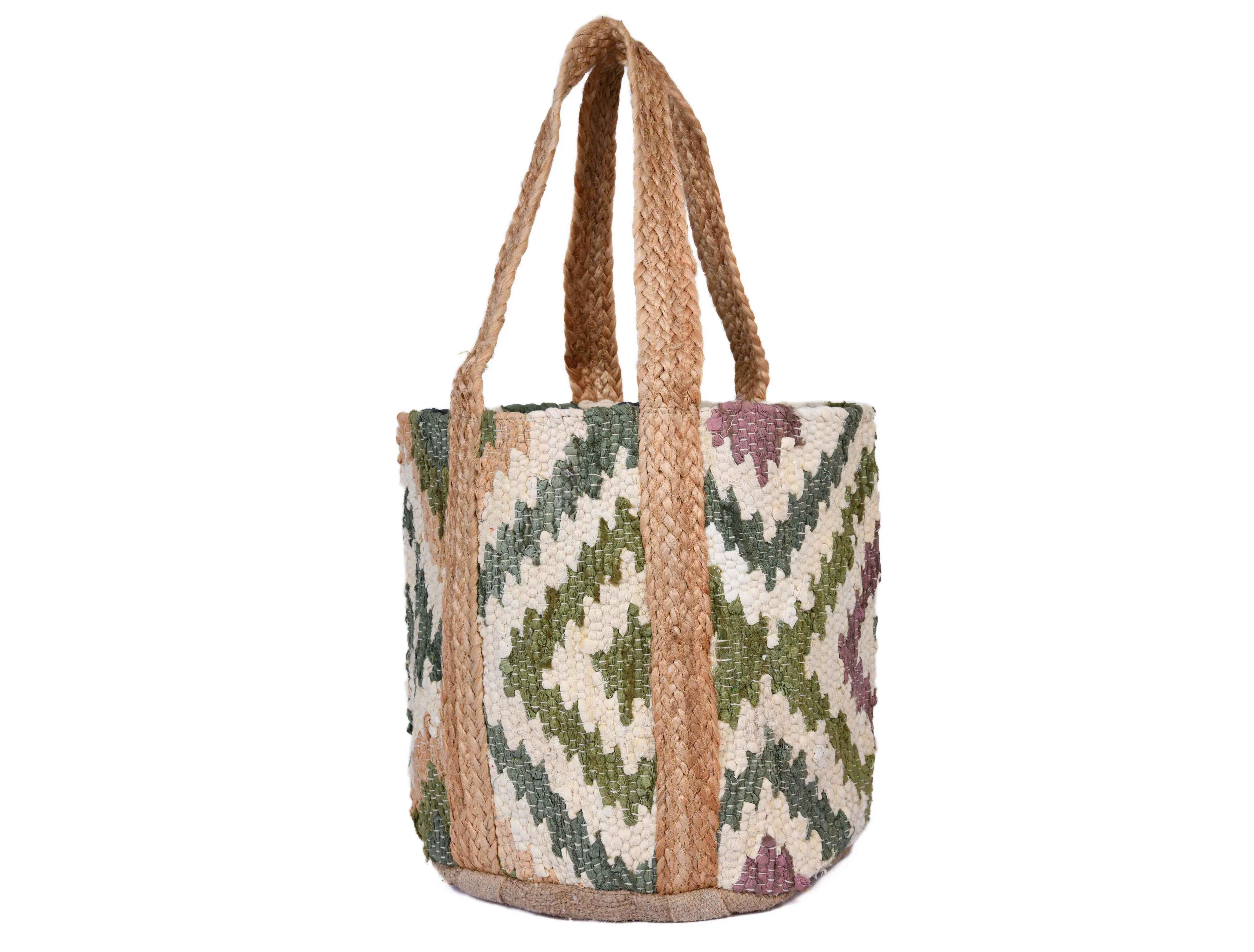Jute Tote Bag  - Cream