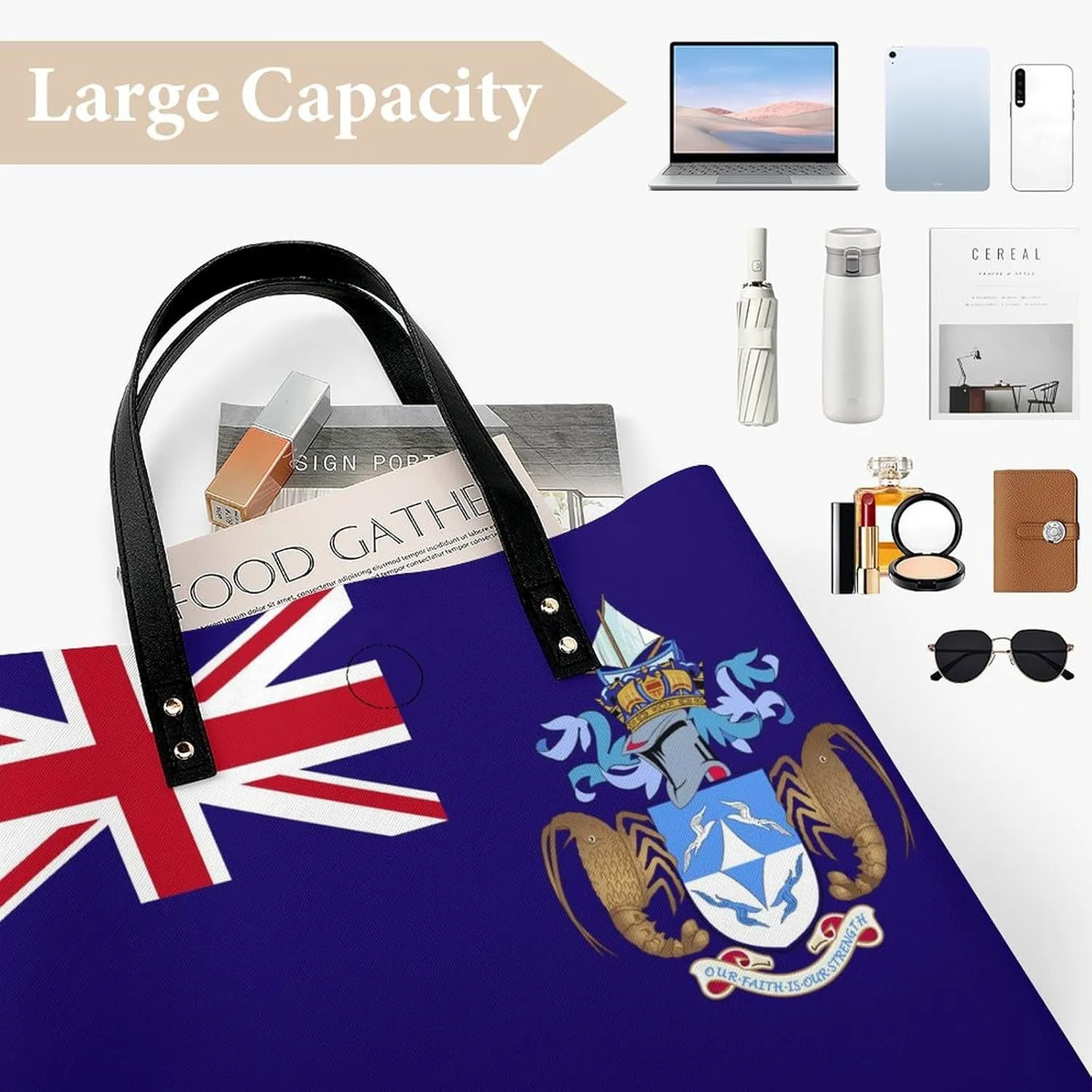 Karakalpakstan Flag Women's Hobo Handbag Spacious Leather Tote Bag Perfect for Work and Leisure