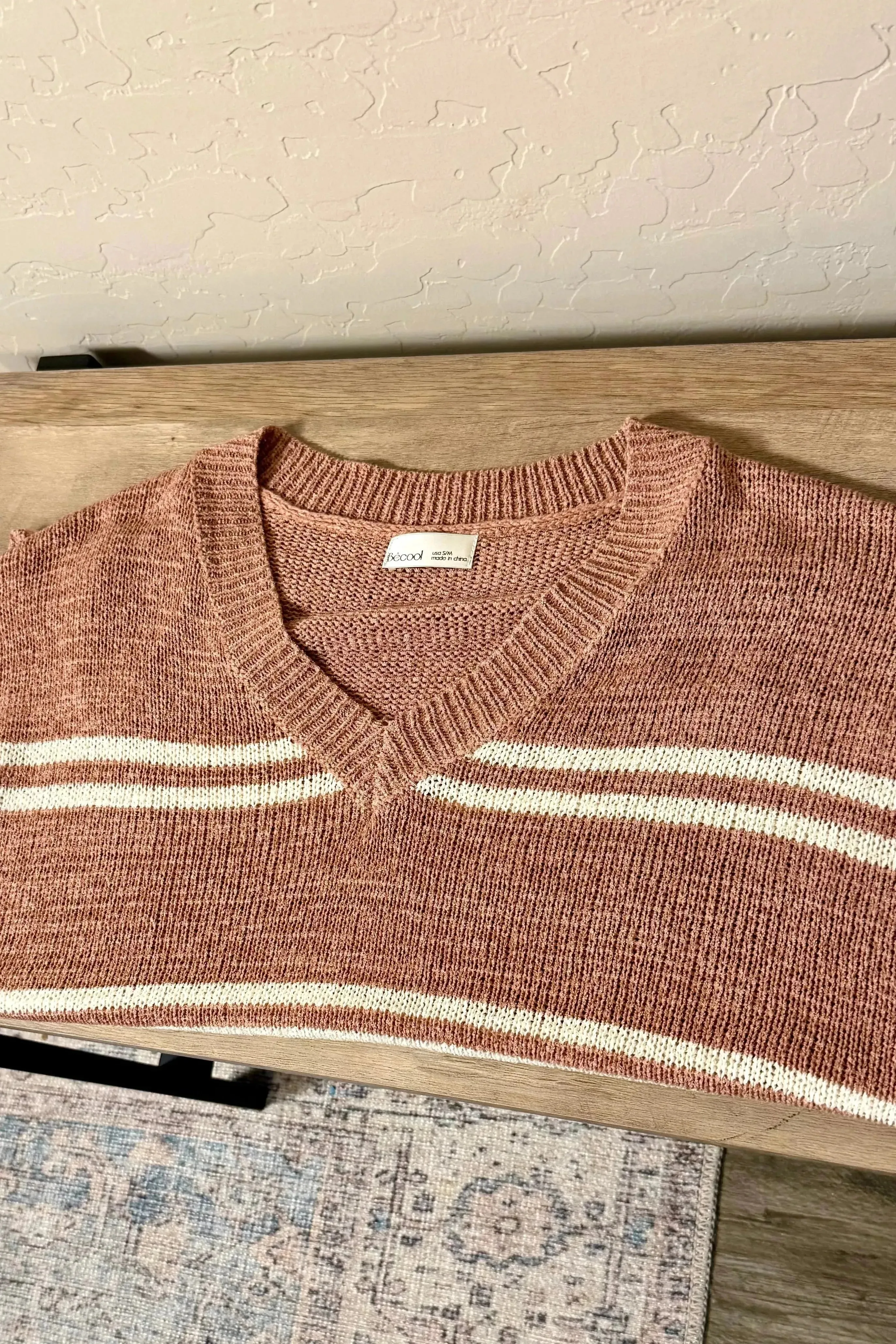 Karin Stripe Shirt in Pink