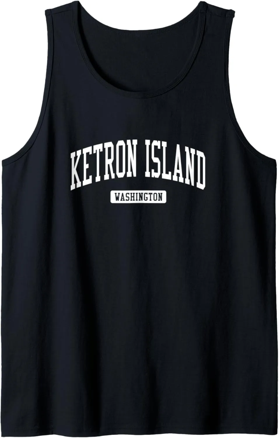 Ketron Island Washington WA Vintage Athletic Sports Design Tank Top