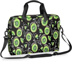 Kiwi Wheels Laptop Bag 16 Inch with Shoulder Straps & Handle Water-Resistant Durable Messenger Bag for Men Women Business Office Travel Gifts