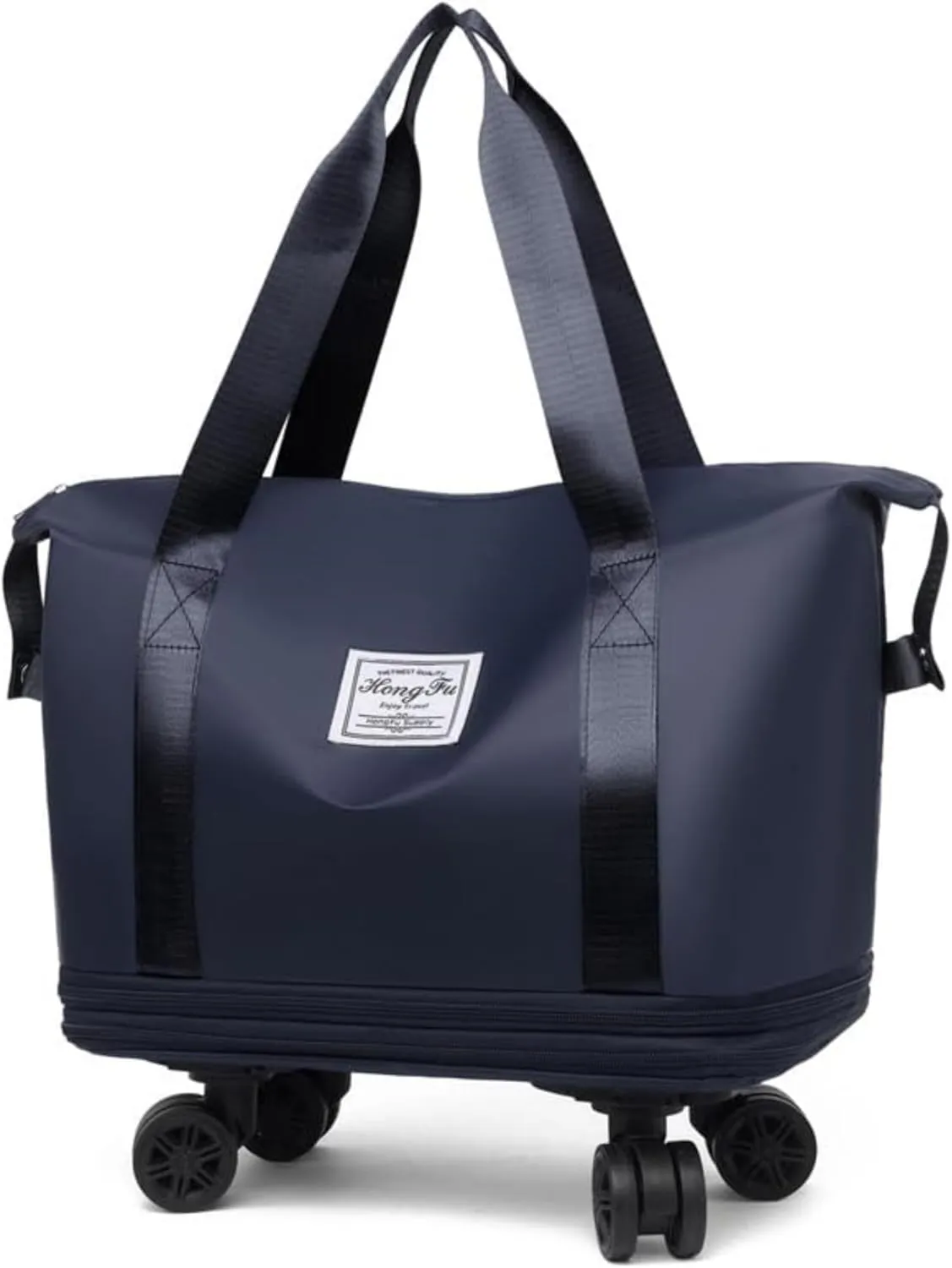 Kulken Travel Bag with Wheels, 2025 New Large Capacity Travel Bag - Universal Wheel Removable, Expandable Luggage Bags (Blue)
