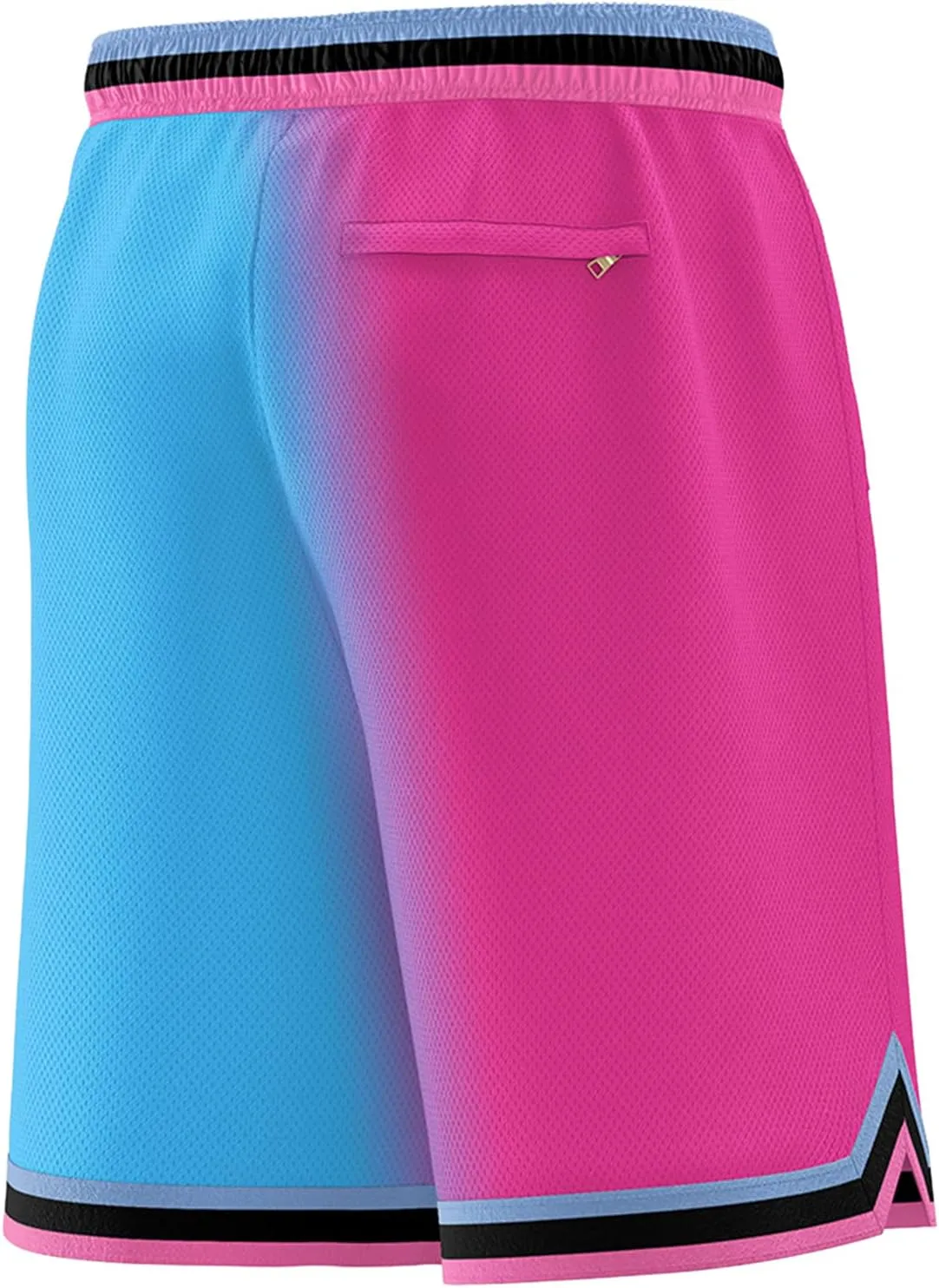 KXK Men’s Mesh Basketball Shorts,Athletic Shorts Gym Running Training Shorts with Pockets