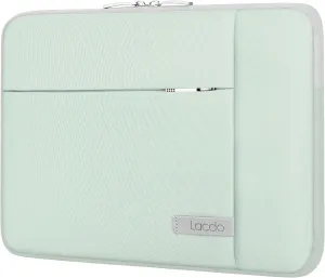 Lacdo 13 inch Laptop Sleeve Case for 13 inch New MacBook Air M4 A3240 2025, M3 A3113, M2 A2681, M1 A2337 | 13" MacBook Pro M2/M1 A2338 A2251 A2289 | 13" iPad Air M3/iPad Pro M4 Computer Bag, Green
