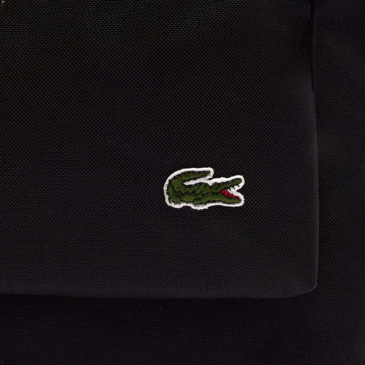 Lacoste Neocroc Logo Backpack, Tape Black, One Size