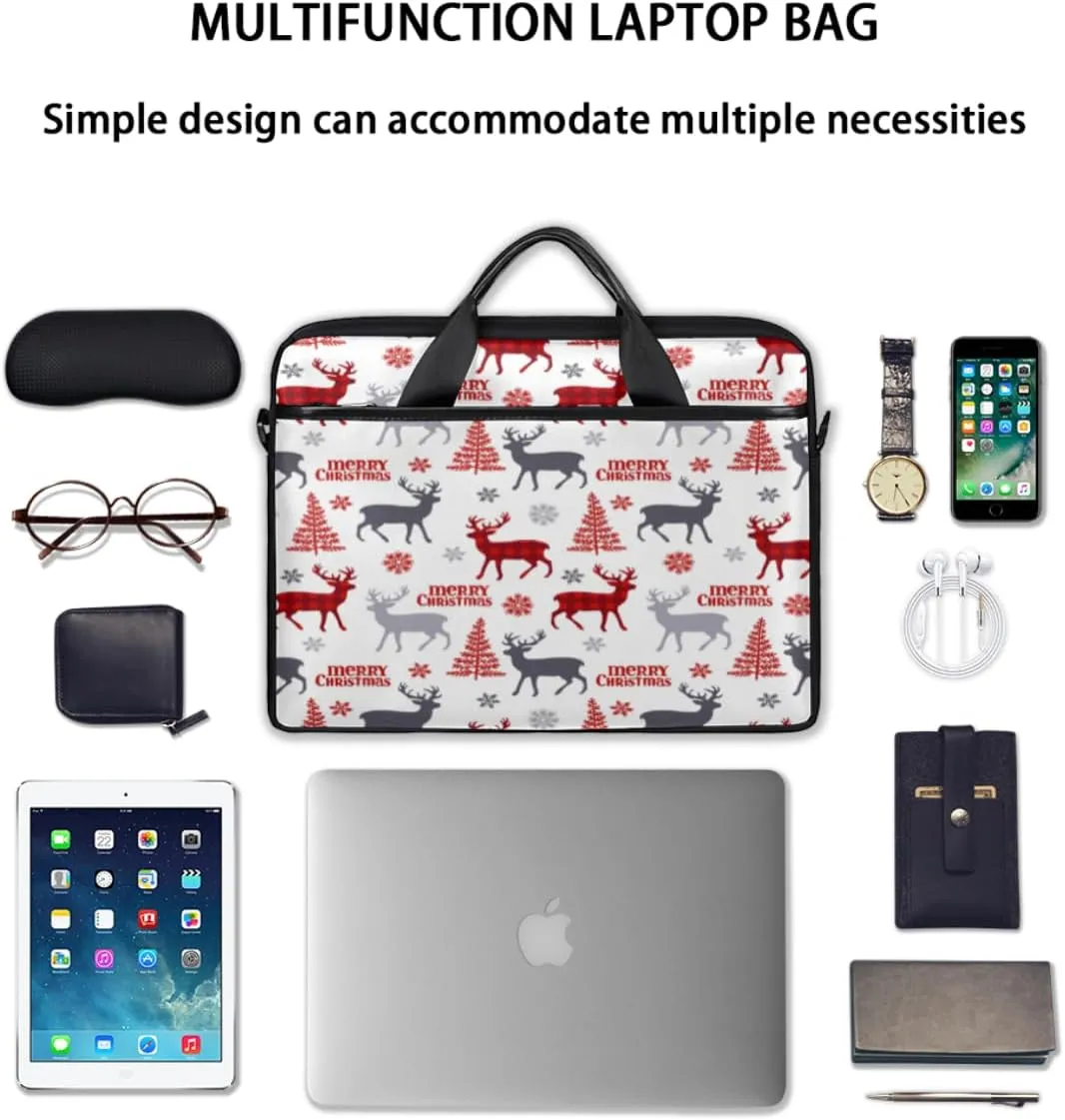 Laptop Bag 13-15 Inch Laptop Sleeve Case for Men Women Briefcase Messenger Bag Computer Shoulder Bag for Travel Work