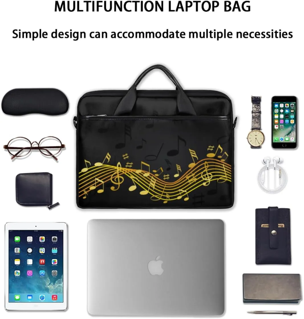 Laptop Bag Case Shoulder Messenger Carrying Bag 13 14 15 Inch Waterproof Computer Sleeve Cover