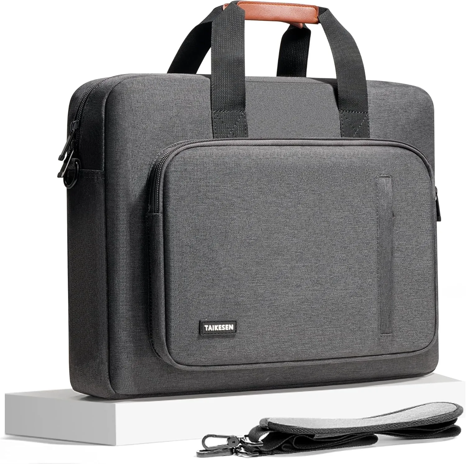 Laptop Case Bag with 360°Protective Air Bag, Computer Shoulder Carrying Briefcase for 15-16 Inch Laptop