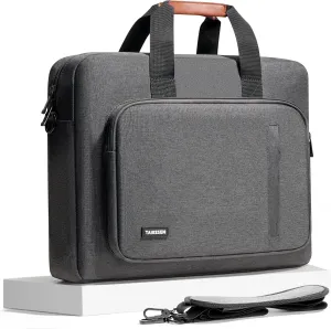 Laptop Case Bag with 360°Protective Air Bag, Computer Shoulder Carrying Briefcase for 15-16 Inch Laptop