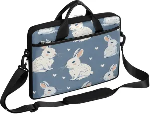 Laptop Shoulder Bag Computer Bag 13-15 Inches Laptop Carrying Case with Shoulder Strap for Women Men