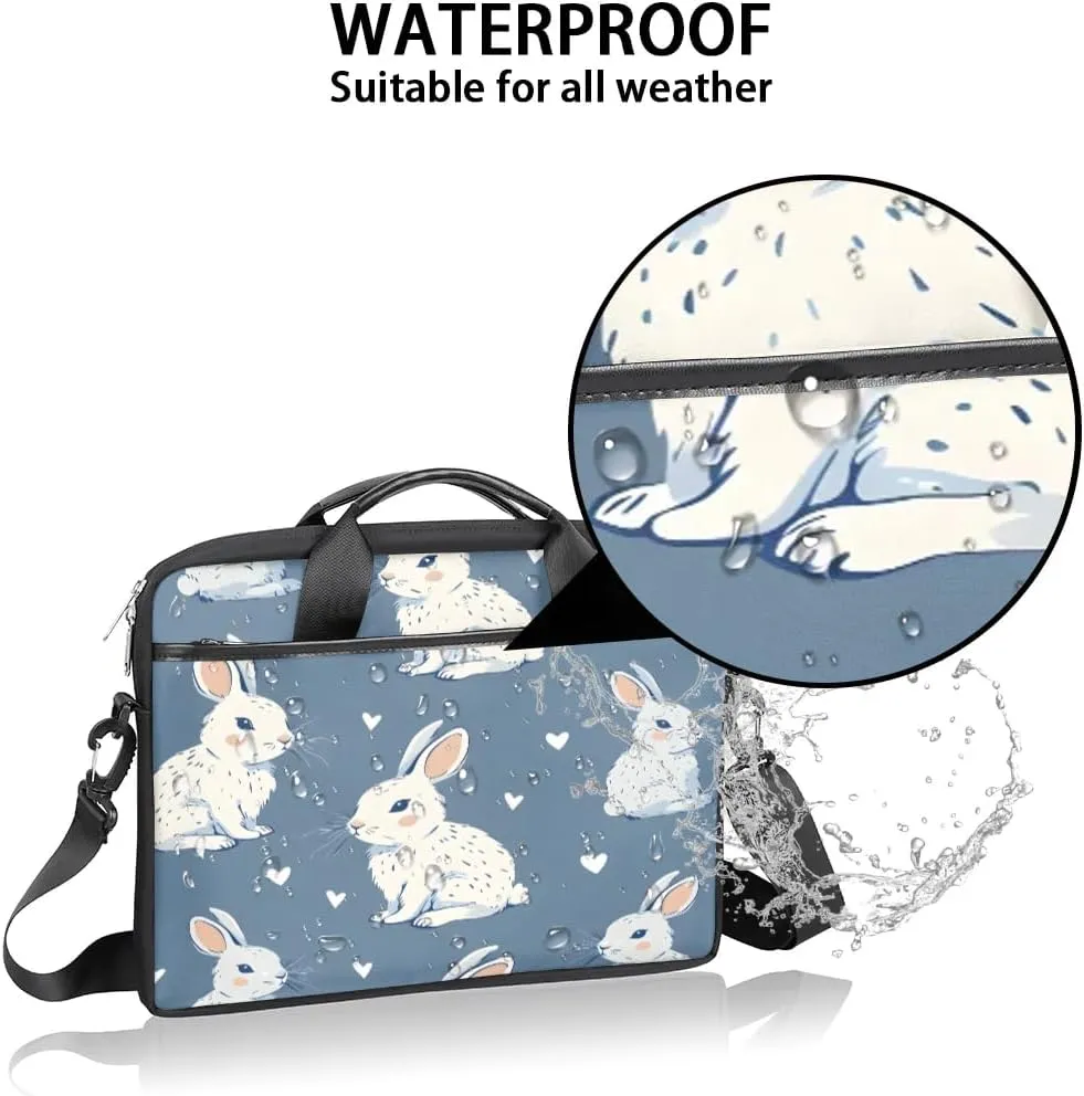 Laptop Shoulder Bag Computer Bag 13-15 Inches Laptop Carrying Case with Shoulder Strap for Women Men