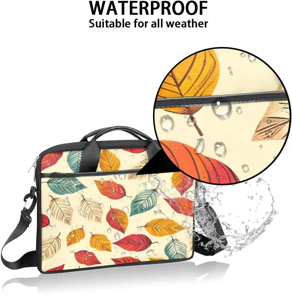 Laptop Shoulder Bag Computer Bag 13-15 Inches Laptop Carrying Case with Shoulder Strap for Women Men