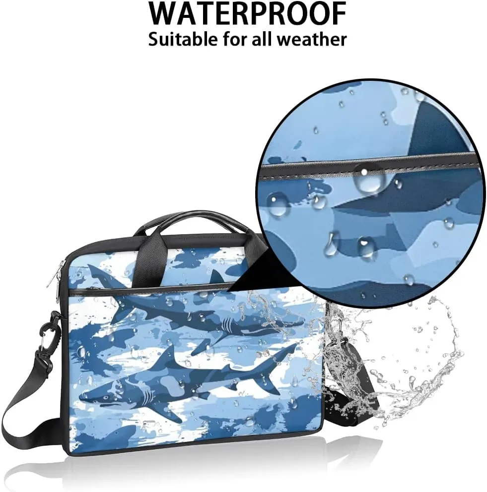 Laptop Shoulder Bag Computer Bag 13-15 Inches Laptop Carrying Case with Shoulder Strap for Women Men