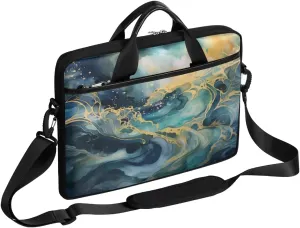 Laptop Shoulder Bag Computer Bag 13-15 Inches Laptop Carrying Case with Shoulder Strap for Women Men