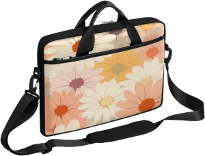 Laptop Shoulder Bag Computer Bag 13-15 Inches Laptop Carrying Case with Shoulder Strap for Women Men