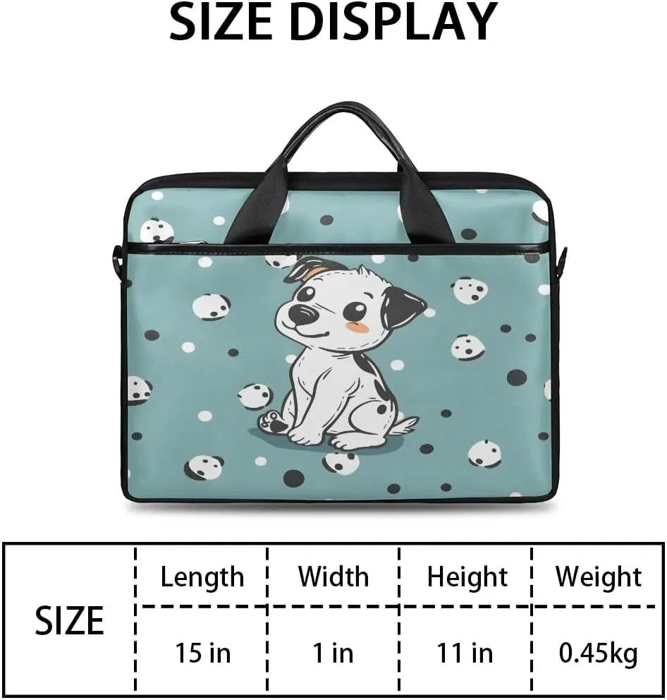 Laptop Shoulder Bag Computer Bag 13-15 Inches Laptop Carrying Case with Shoulder Strap for Women Men