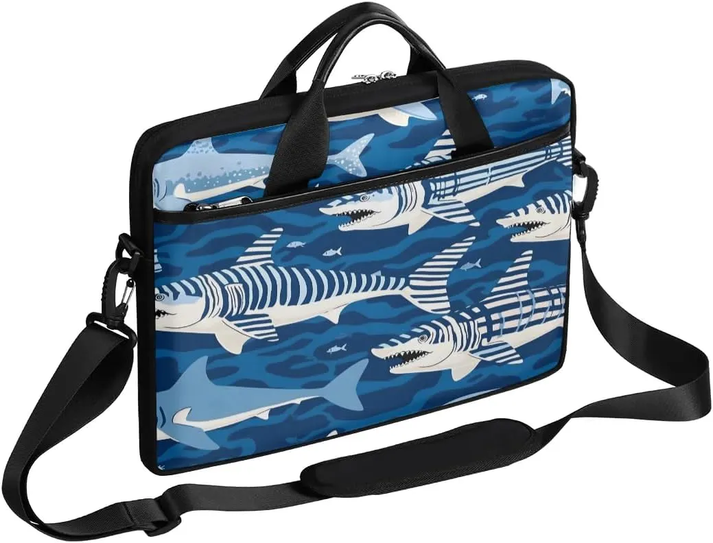Laptop Shoulder Bag Computer Bag 13-15 Inches Laptop Carrying Case with Shoulder Strap for Women Men