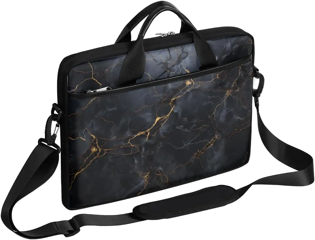 Laptop Shoulder Bag Computer Bag 13-15 Inches Laptop Carrying Case with Shoulder Strap for Women Men