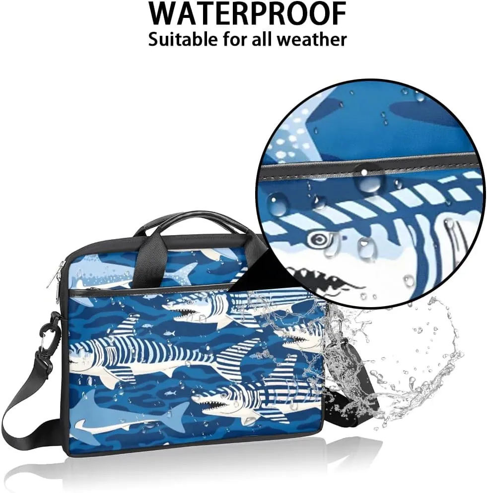 Laptop Shoulder Bag Computer Bag 13-15 Inches Laptop Carrying Case with Shoulder Strap for Women Men