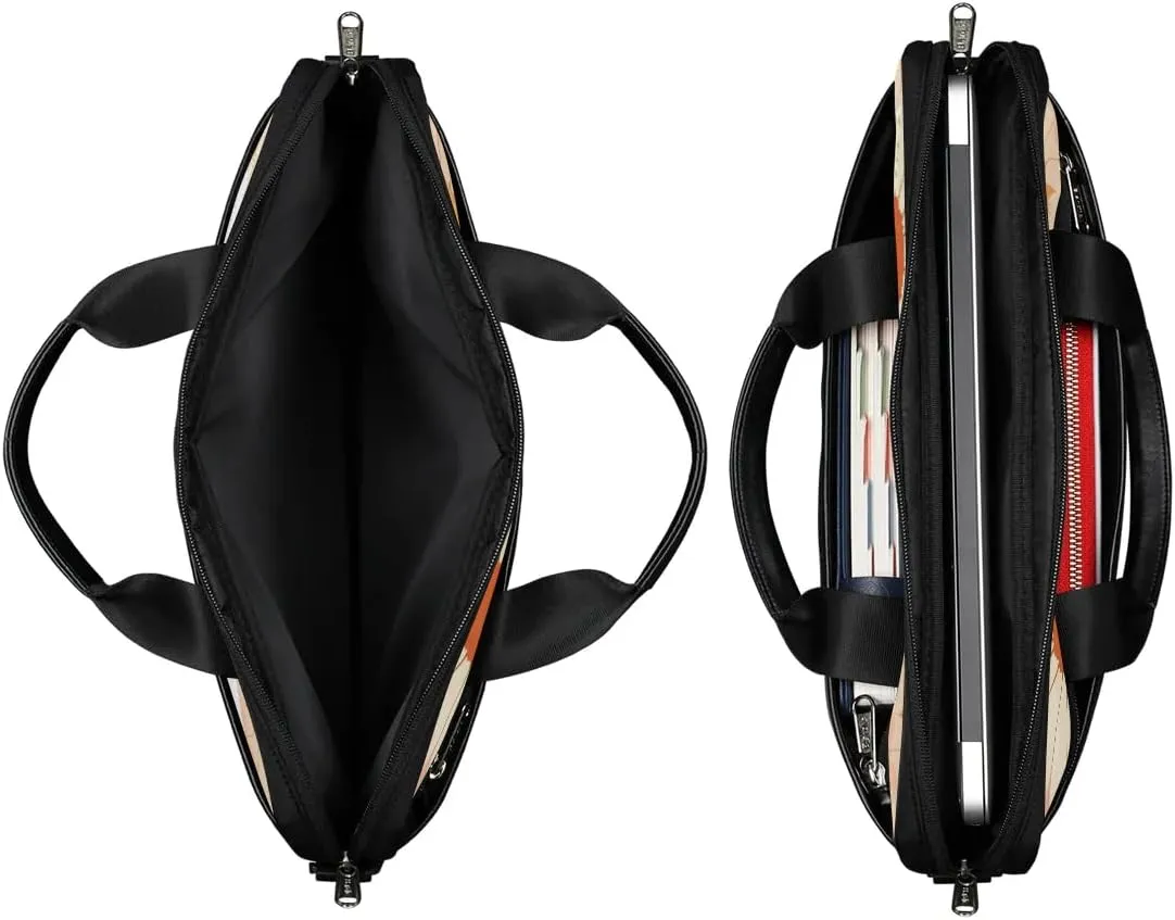Laptop Shoulder Bag Computer Bag 13-15 Inches Laptop Carrying Case with Shoulder Strap for Women Men