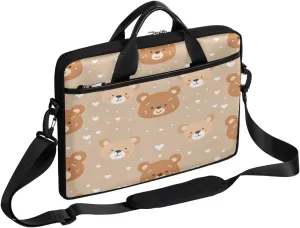 Laptop Shoulder Bag Computer Bag 13-15 Inches Laptop Carrying Case with Shoulder Strap for Women Men
