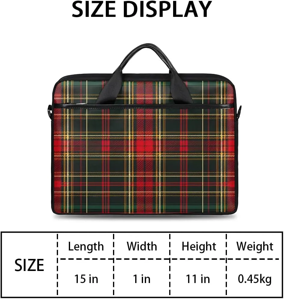 Laptop Shoulder Bag for 13-15 Inch Waterproof Laptop Sleeve Case Bag Slim Computer Carry Case Computer Cases for Laptops