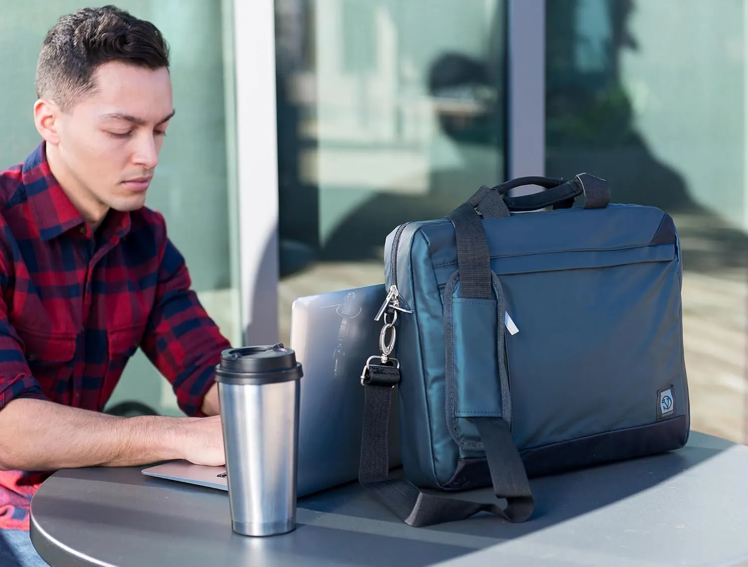 Laptop Shoulder Bag for Asus ZenBook 15, VivoBook 15/16/Pro 16X, ROG Zephyrus G15/M16, ROG Strix Scar 15
