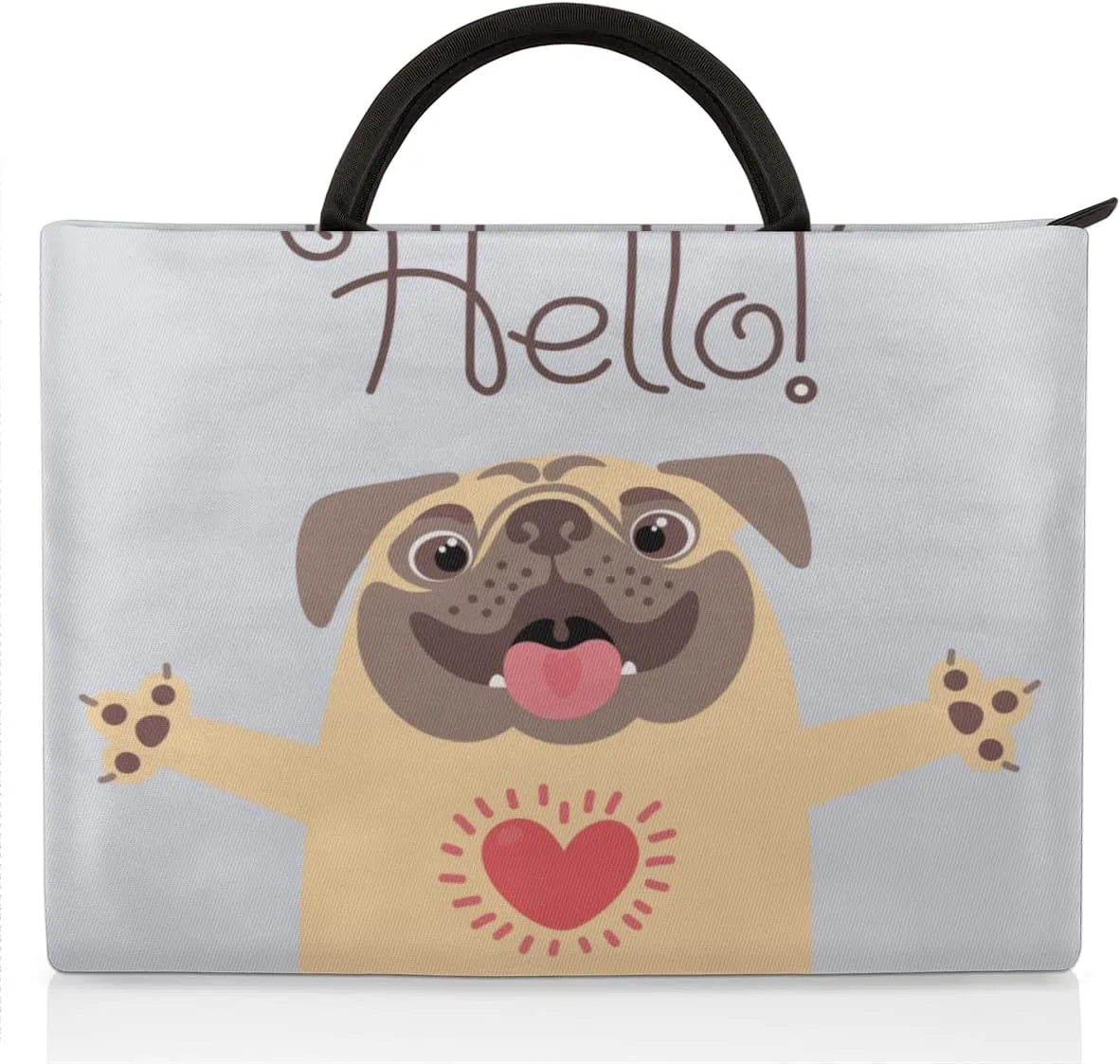 Laptop Sleeve Case for Women Men Laptop Bag Durable Travel Computer Carrying Bag with Handle Accessories Bags