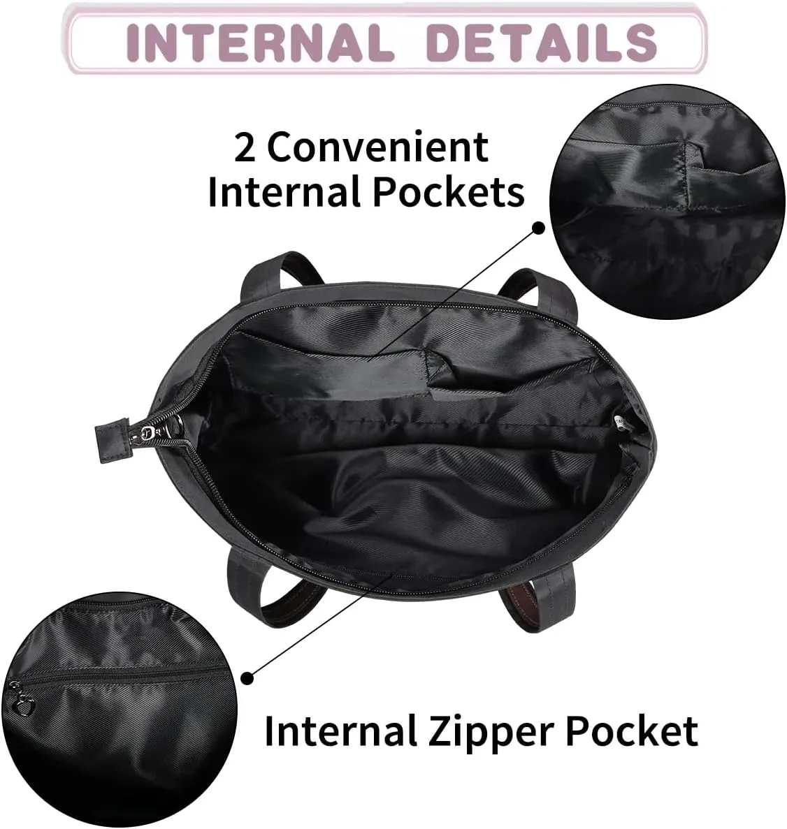 Large Beach Bag,Waterproof Sandproof Tote Bag with Pocket