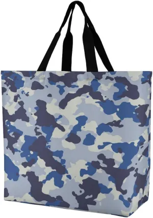 Large Tote Top Handle Bag, Shopping Handbag Big Polyester Shoulder Hand Bags