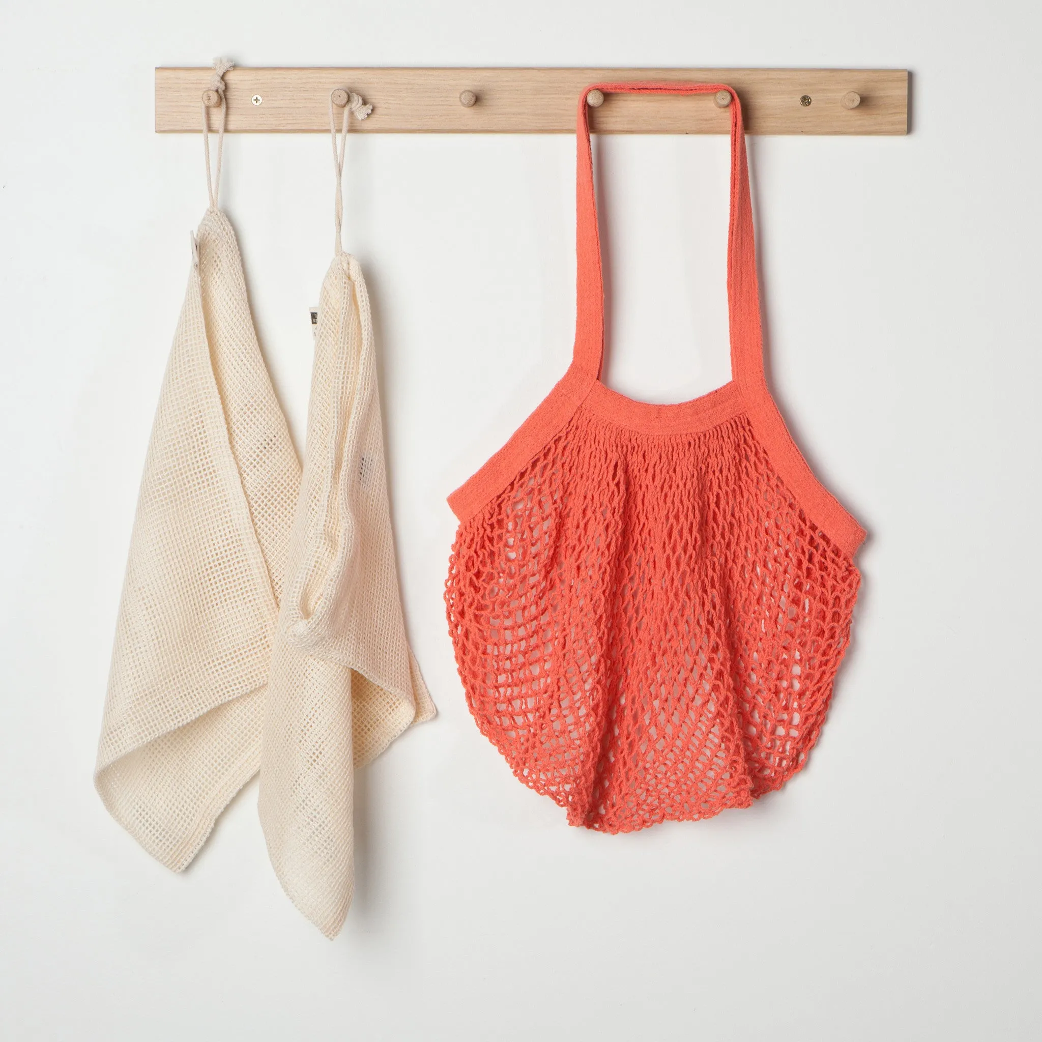 Le Marche Coral Shopping Bag