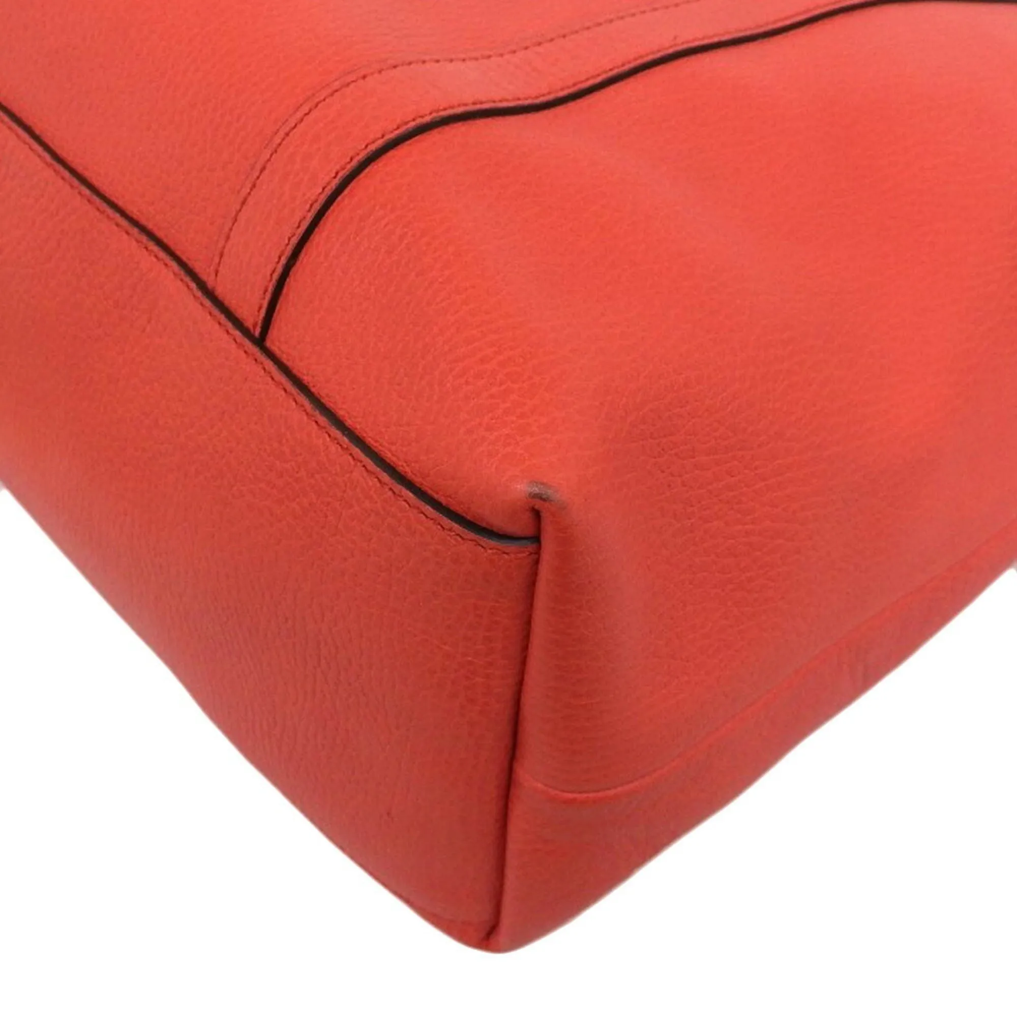 leather Automated Big savings event 339551 2WAY bag Gucci red