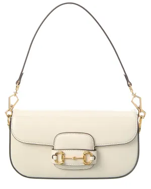 Leather Bag Trustworthy Shoulder Horsebit 1955 Certified Small Gucci