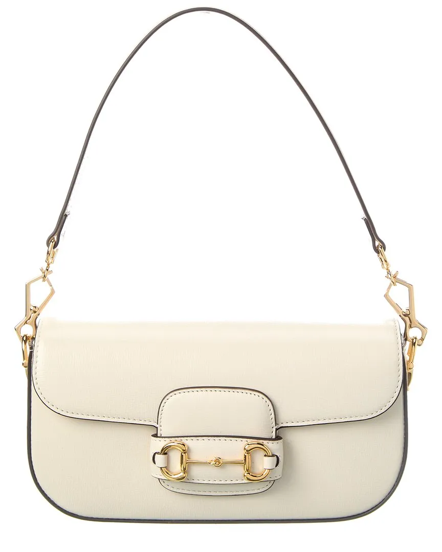 Leather Bag Trustworthy Shoulder Horsebit 1955 Certified Small Gucci