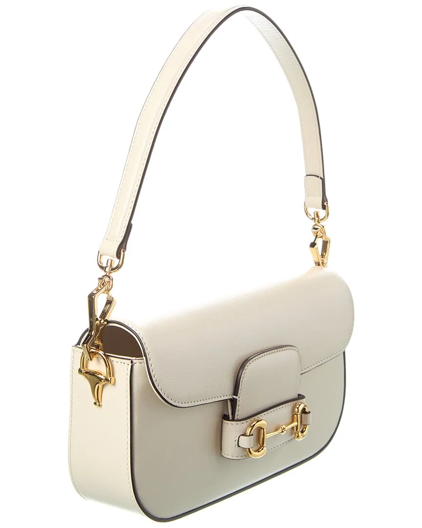 Leather Bag Trustworthy Shoulder Horsebit 1955 Certified Small Gucci