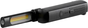 Ledlenser W7R Work Rechargeable Hands-Free Flashlight, 600 Lumens, Flexible Mounting, Fold-Out and Rotatable