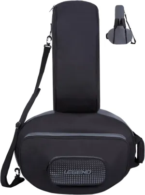 LEGEND Heron Crossbow Case - Premium Soft Cross Bow Case with Padding, Durable Hunting Crossbow Bag with Multiple Pockets, Fits Scope & Accessories, Removeable Shoulder Strap & Backpack Strap -37x24in