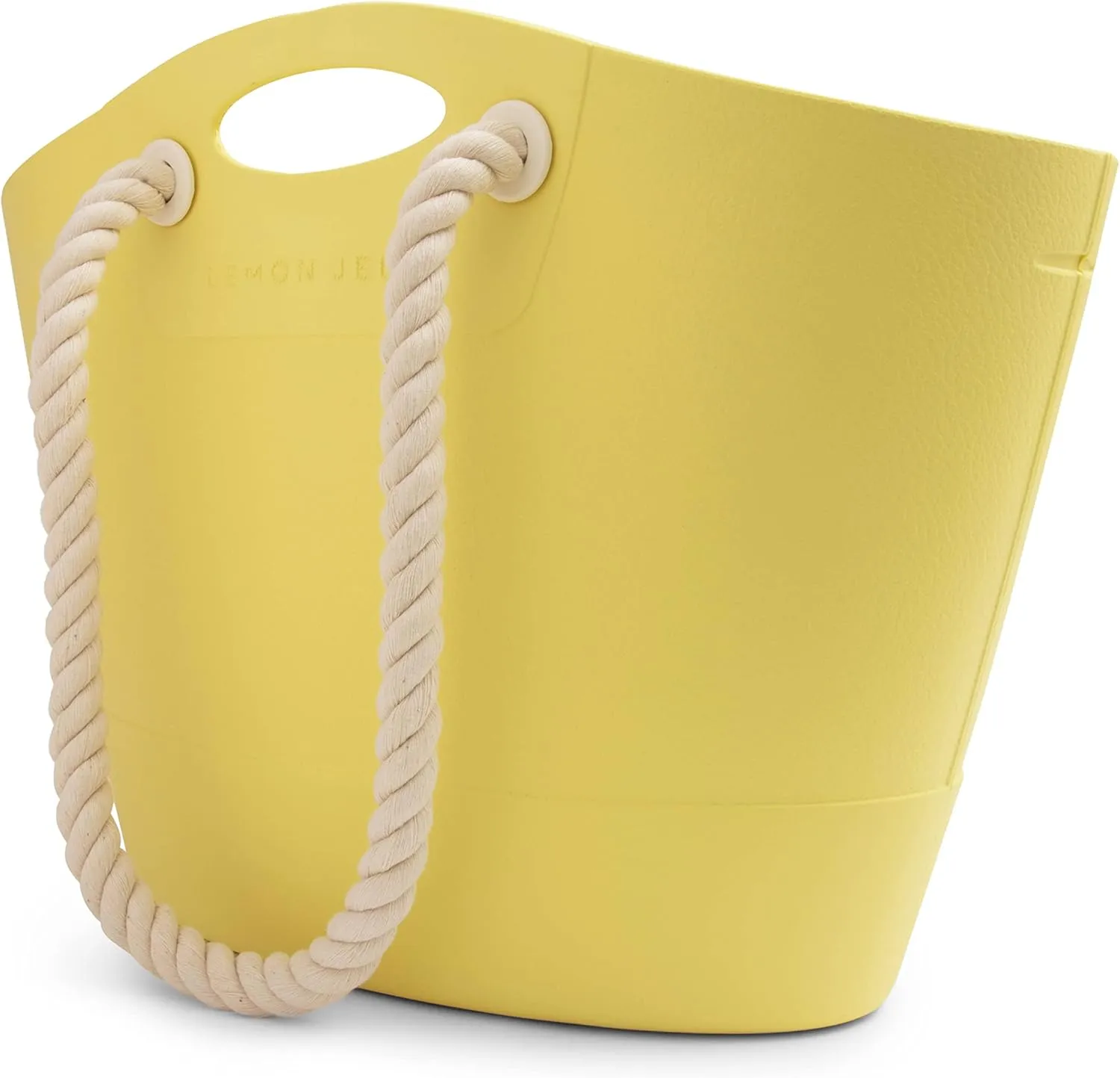 Lemon Jelly Splashybag - Large Waterproof Bag for Pool, Gym, Travel - Light, Durable, Sandproof Beach Tote Handbag for Summer